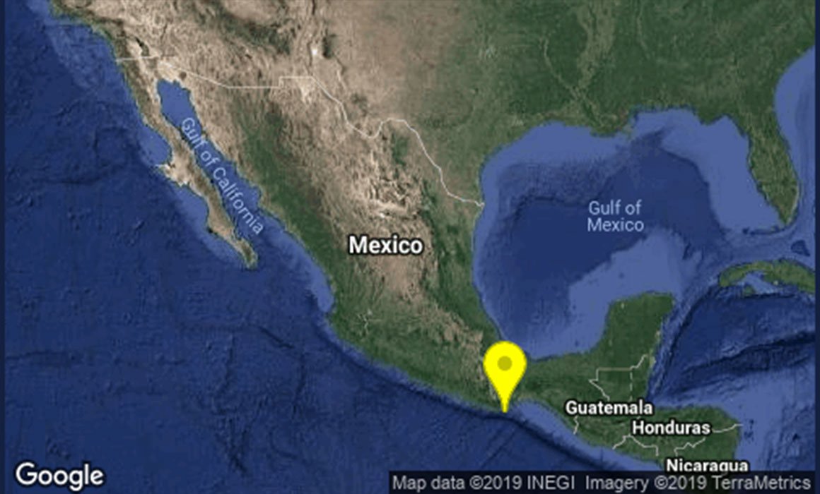 Perciben sismo de magnitud 4.4 en La Crucecita, Oaxaca