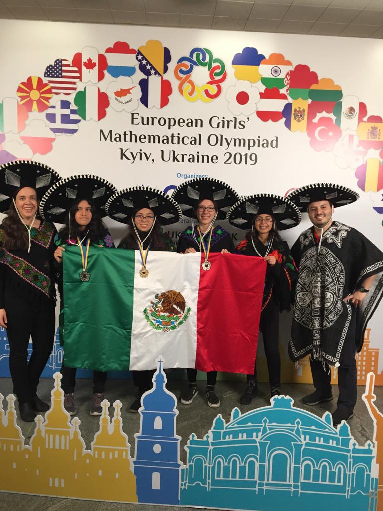Mexicana gana oro en la Olimpiada Europea Femenil de Matemáticas