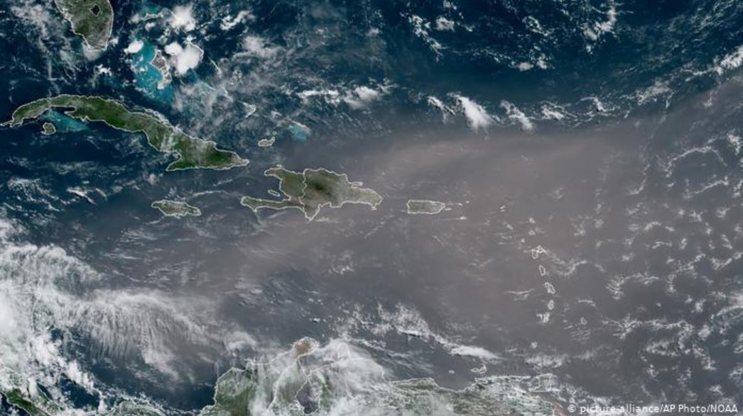 Nube de polvo del Sahara pasará esta semana por la Península de Yucatán y el Golfo de México: Semarnat