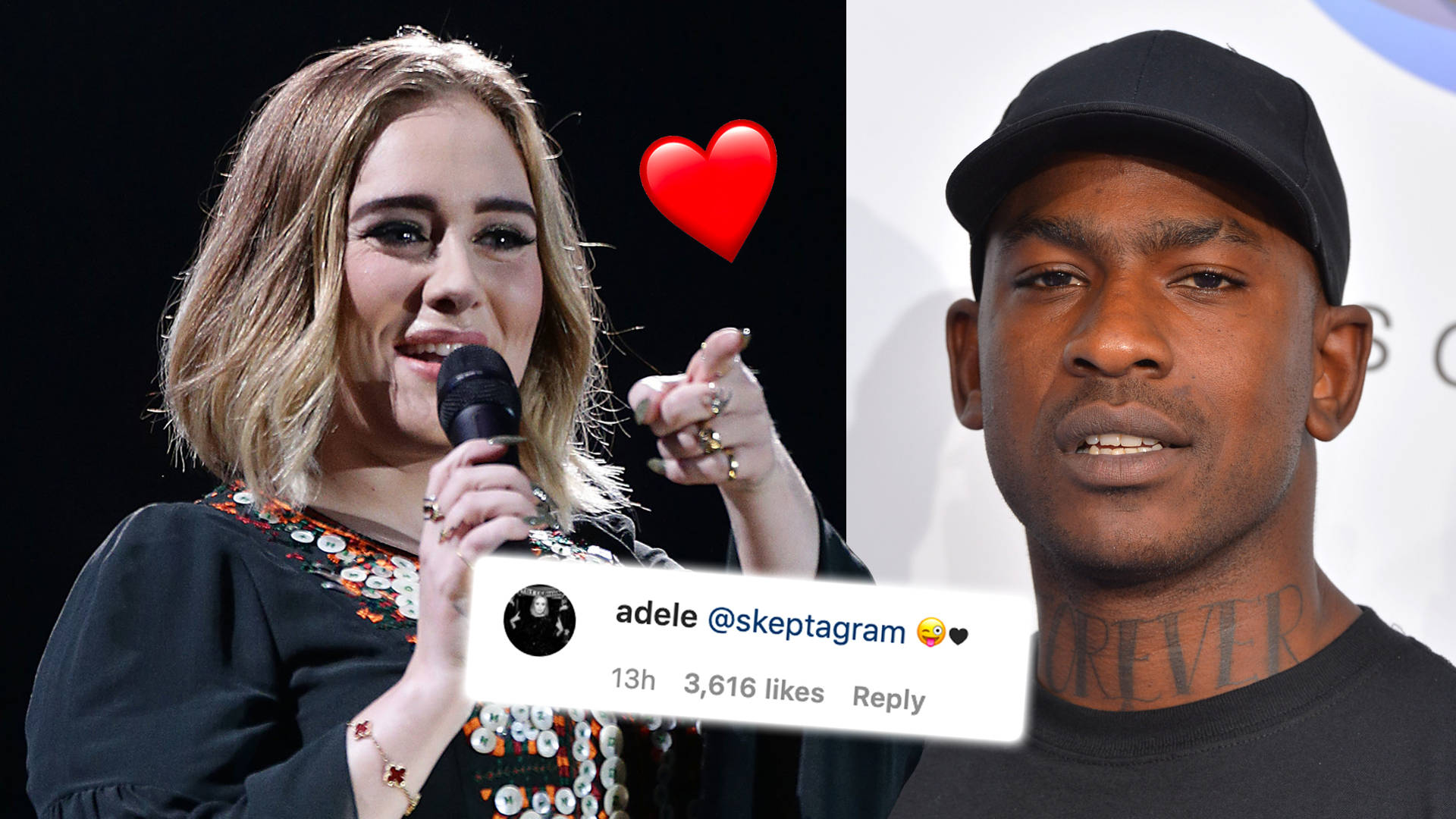 Adele y el rapero Skepta hicieron oficial su romance