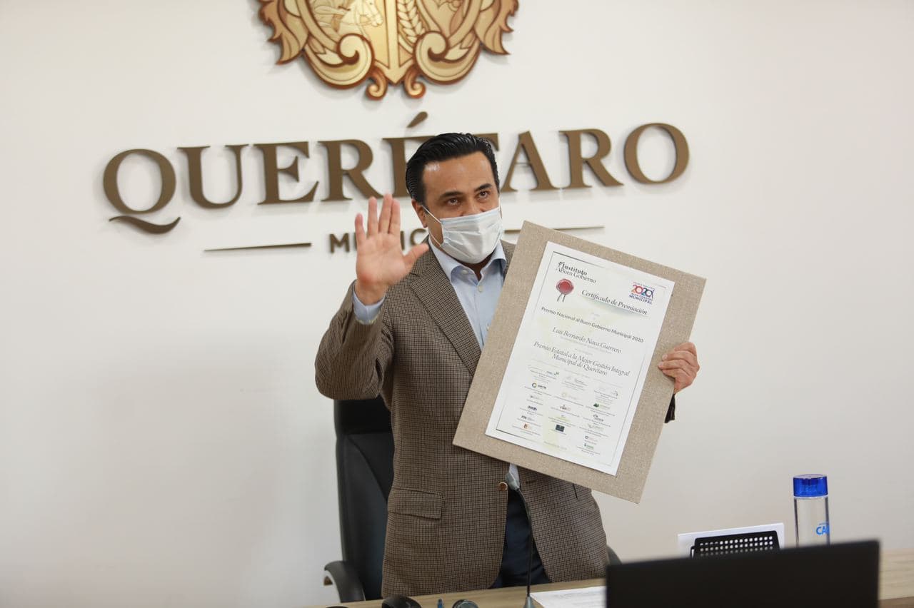 Reconoce la Federación Nacional de Municipios de México la gestión de Luis Nava