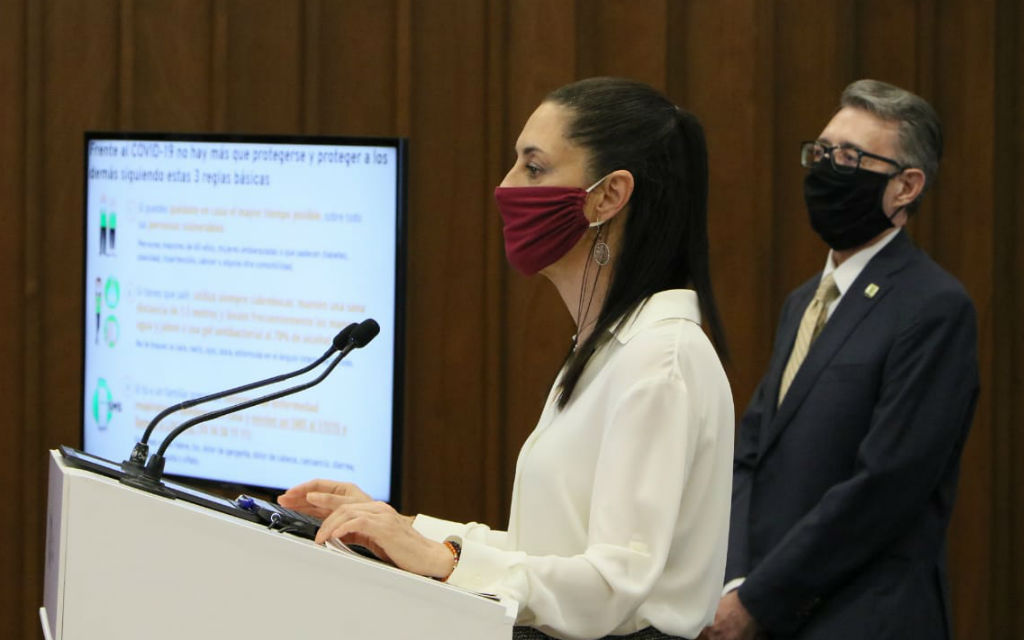 CDMX cerca del semáforo rojo: Sheinbaum aceptó aumento de hospitalizaciones por COVID-19