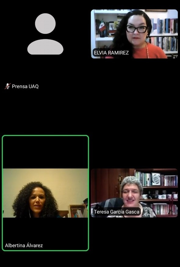 Dra. Teresa García Gasca participa en conferencia de la consejera electoral Dra. Carla Astrid Humphrey