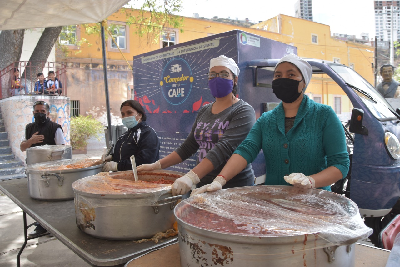 113 mil 300 porciones de comida entregadas en lo que va del año gracias a Comedor en tu Calle