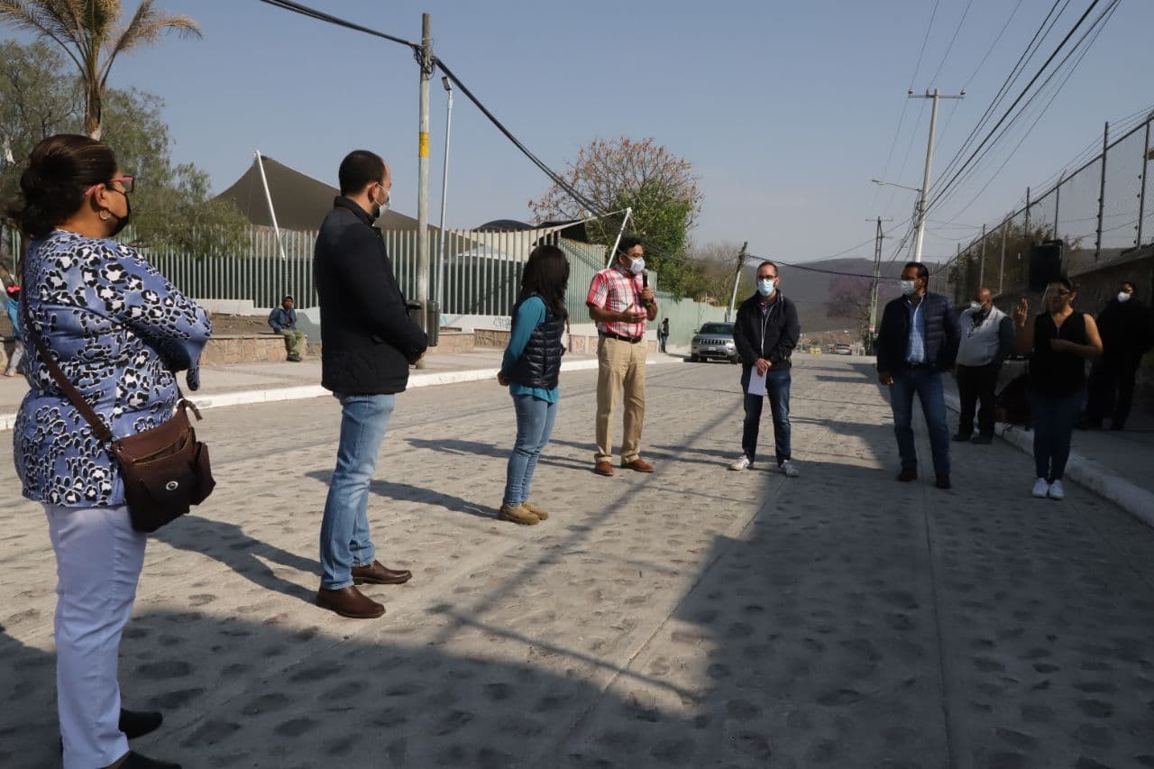 41 mdp en obras de urbanización en San José el Alto