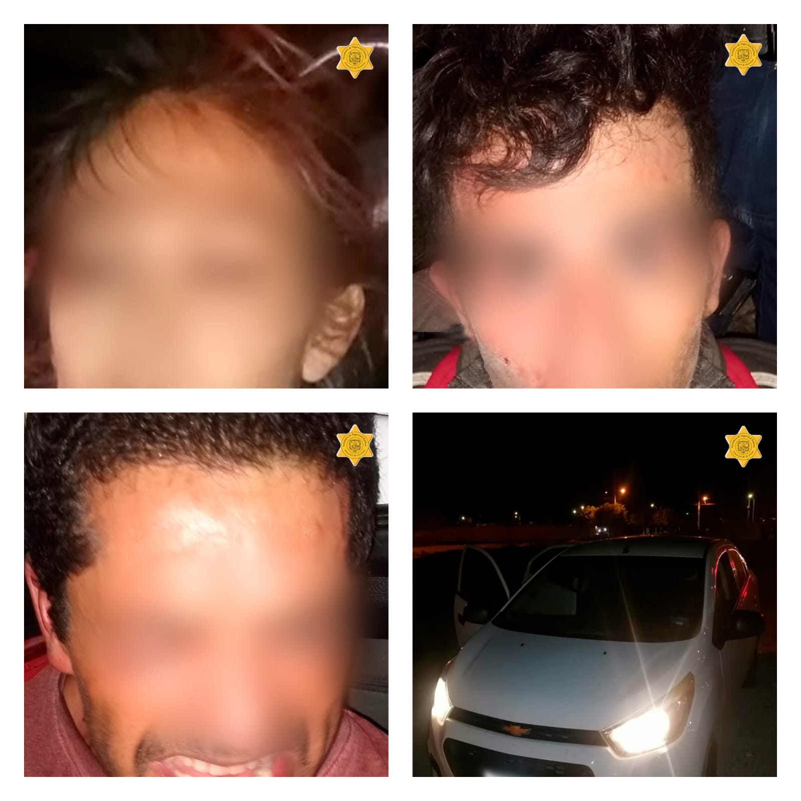 Policías de la SSPMQ recuperan vehículo robado instantes antes; se desarticula banda de robo de vehículo