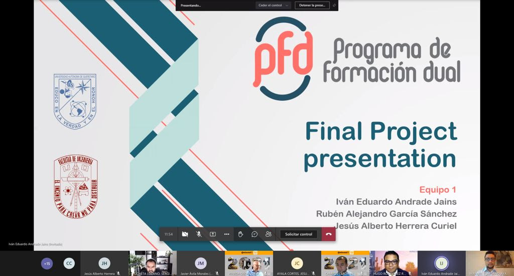 UAQ concluye el Programa de Formación Dual UAQ-Continental 2020-2021