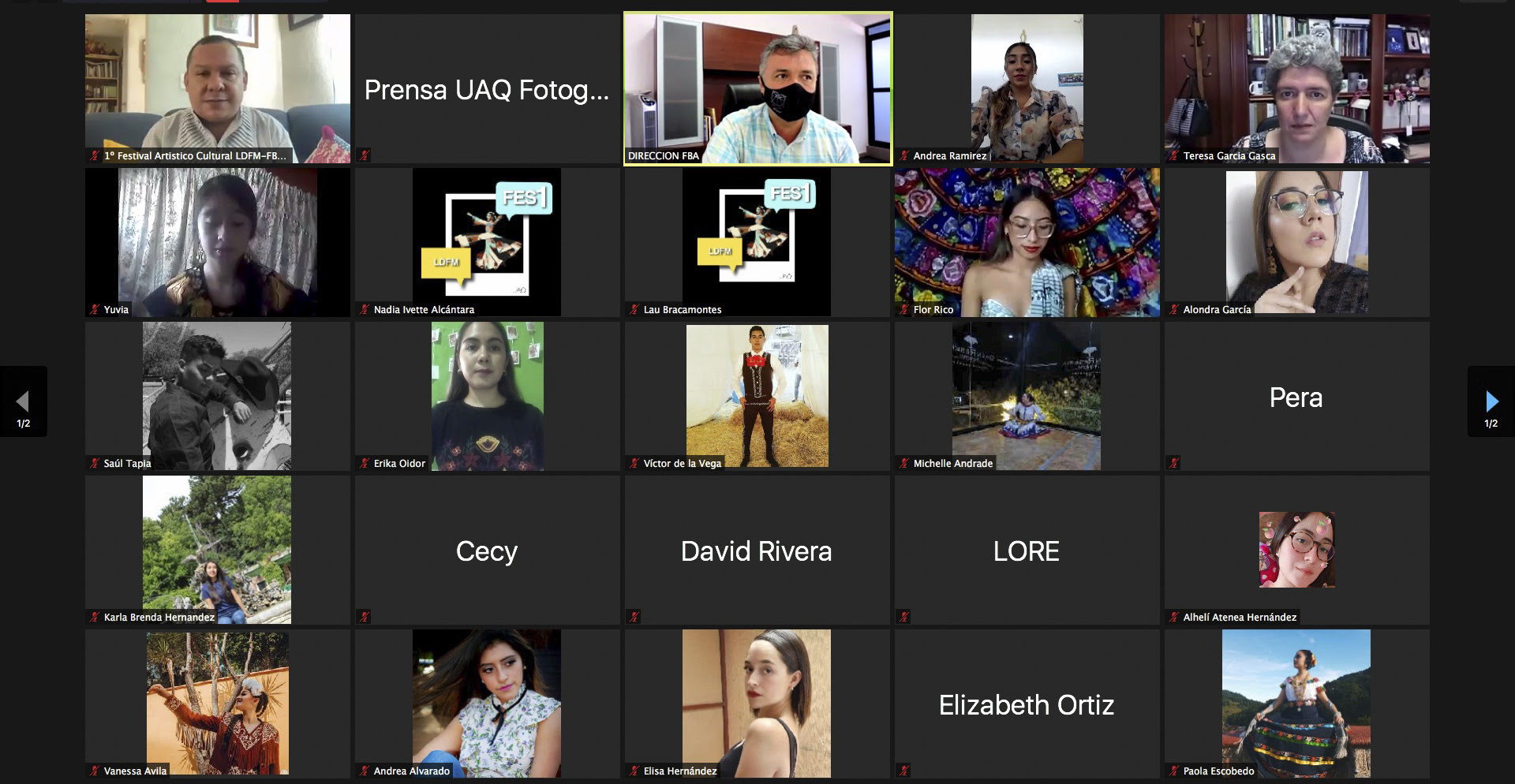 Se lleva a cabo 1er. Festival Artístico y Cultural de la LDFM de la FBA