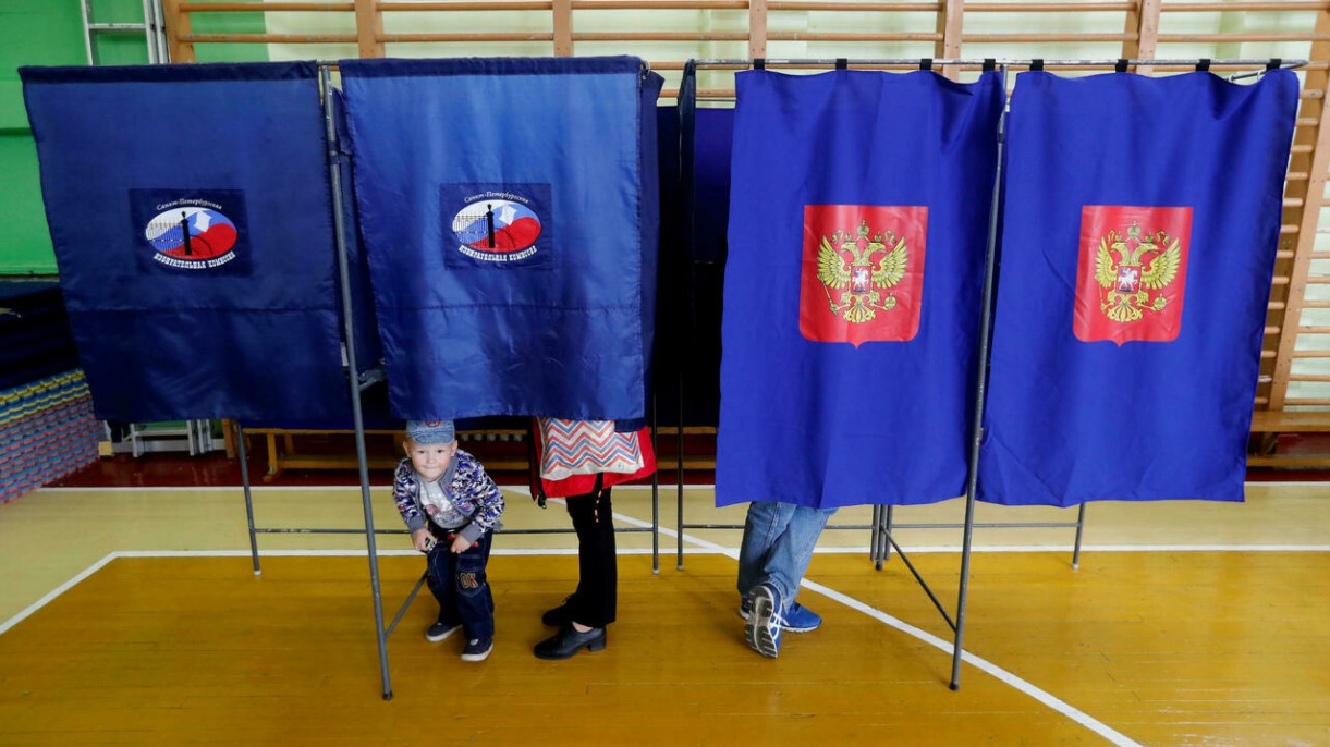 Partido de Putin lidera comicios en Rusia
