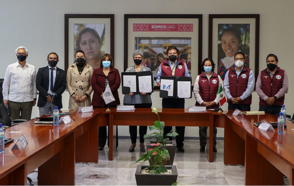 UAQ e Instituto Mexicano del Transporte firman convenio de colaboración