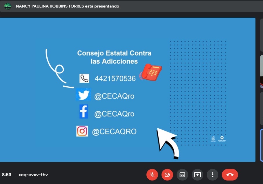 Secretaría de Salud inicia jornadas virtuales en prevención de adicciones y salud mental