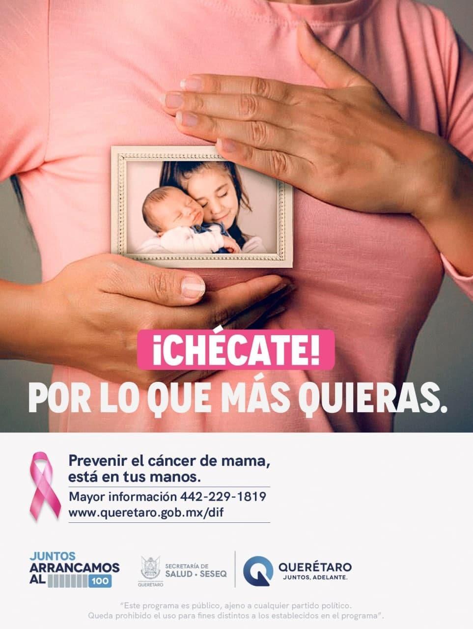 Secretaría de Salud se suma al Día Mundial de la Lucha contra el Cáncer de Mama