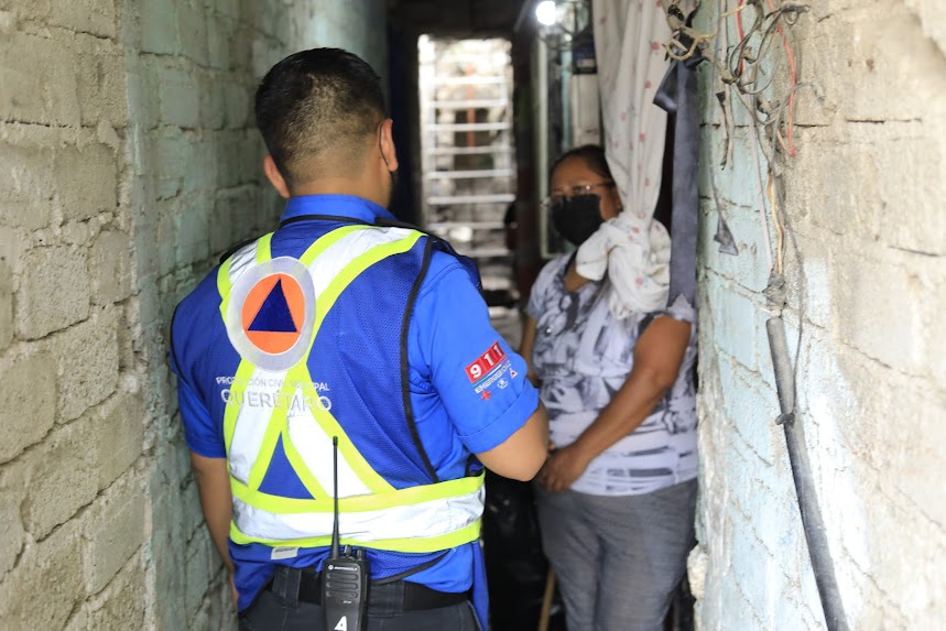 Agiliza Municipio atención con el Seguro de Vivienda para personas afectadas por las lluvias
