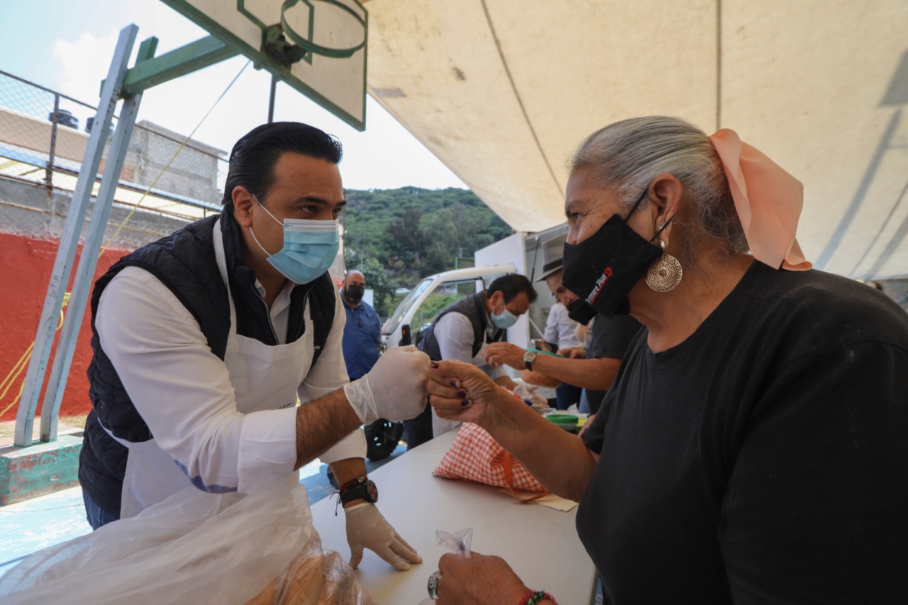 Más de 13 mil familias apoyadas con el programa “Comedor en tu Calle”