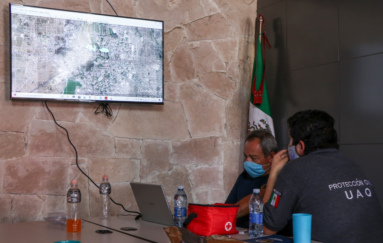Unen esfuerzos FI y Protección Civil UAQ para evaluar daños por lluvias