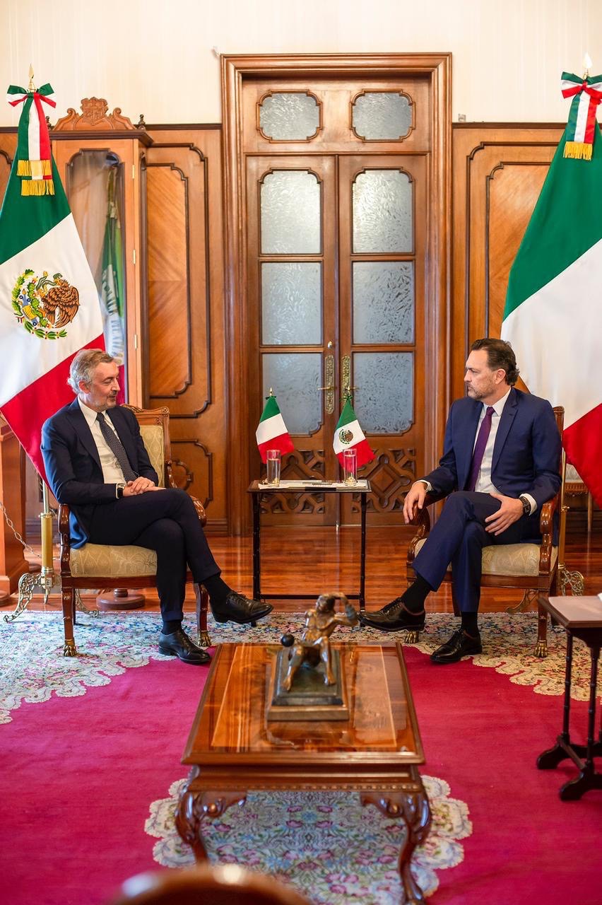 Fortalecen Querétaro e Italia relaciones de cooperación