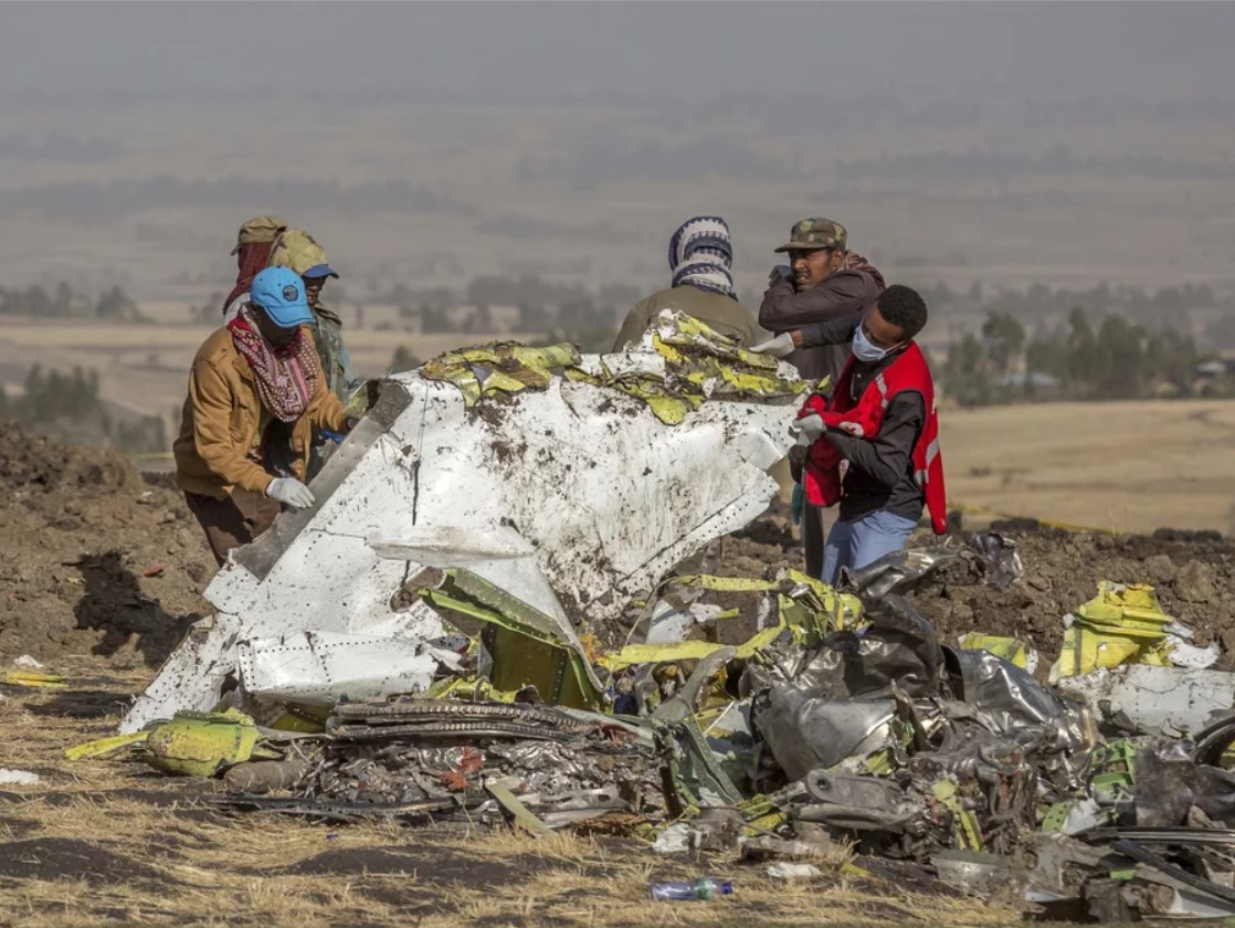 Boeing acepta responsabilidad por el siniestro de Ethiopian Airlines