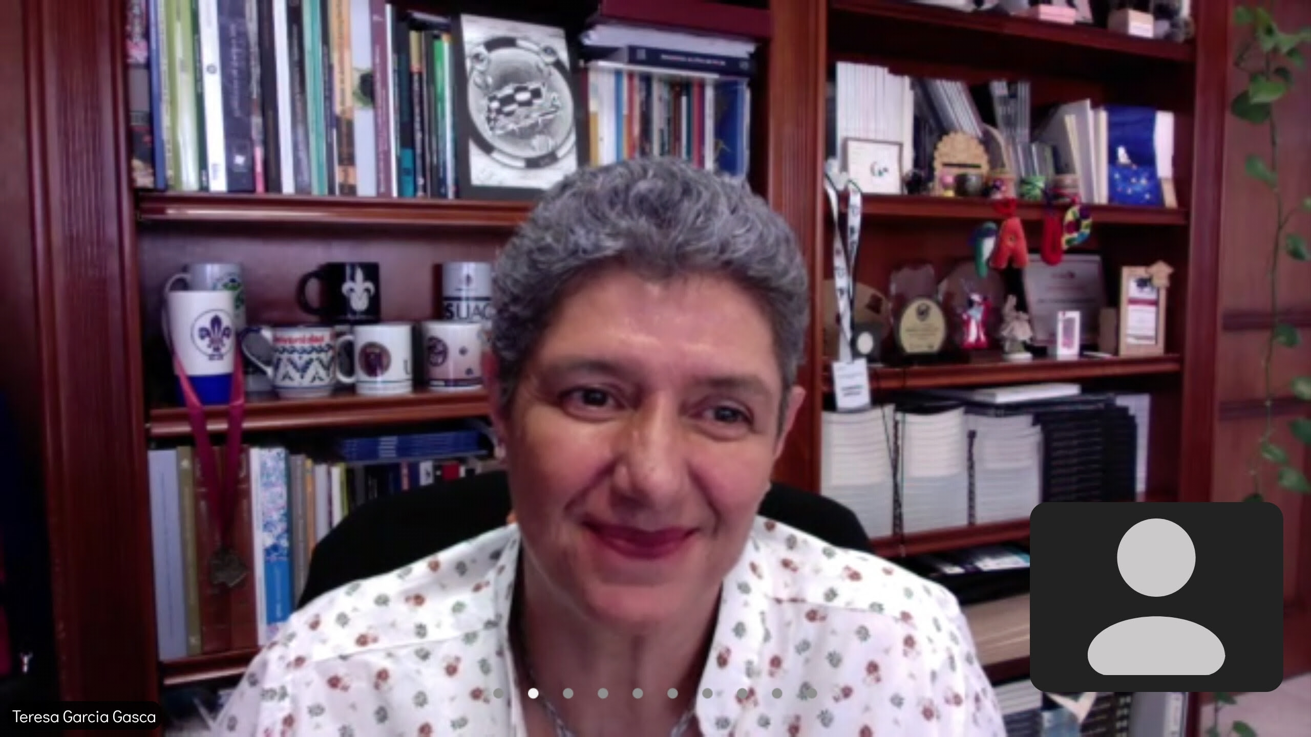 Dra. Teresa García Gasca participa en la Feria Universitaria del Libro UJED 2021