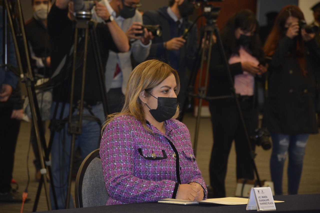 Asiste Lupita Ramírez a la «Presentación del Consejo Estatal de Seguridad 2021-2027”.