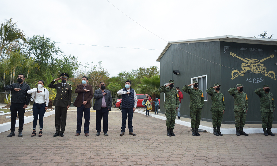 Se Conmemoró en Jalpan El CIX Aniversario de la Creación del Ejército Mexicano