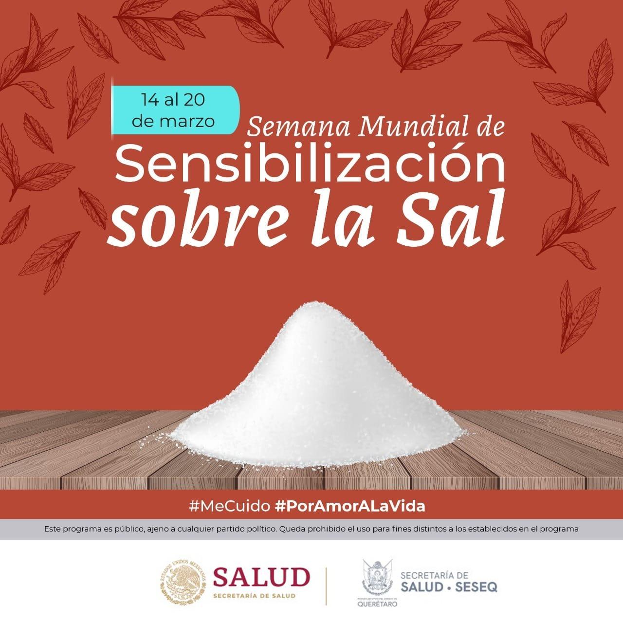 SESA se suma a la Semana Mundial de Sensibilización sobre la Sal
