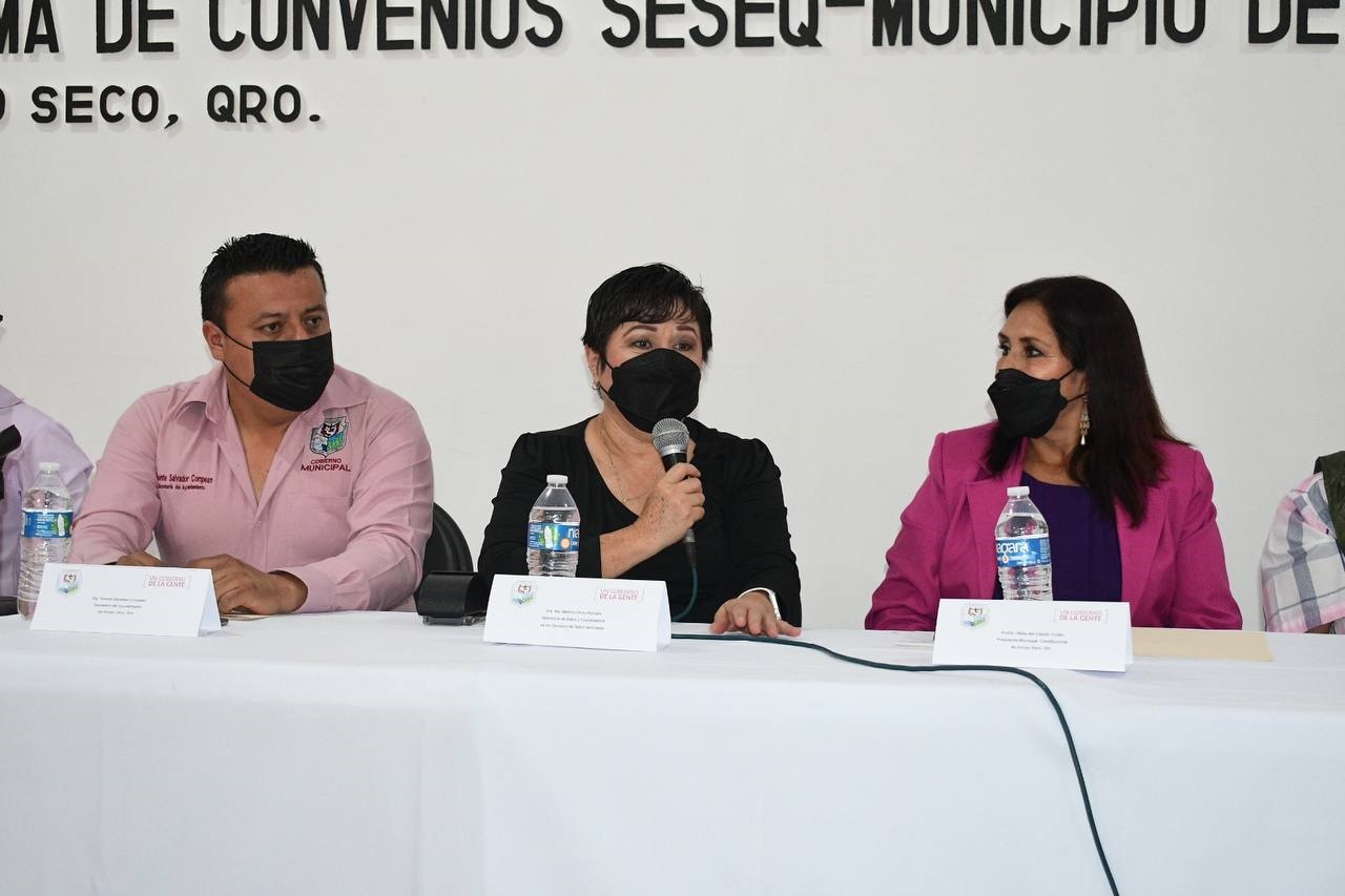 SESA y Arroyo Seco firman acuerdos en materia de Ingeniería Sanitaria y Salubridad Local