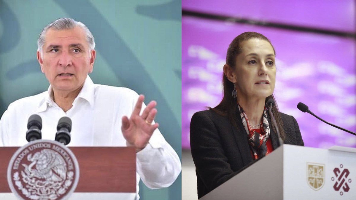 Fiscalía abrió carpetas de investigación contra Claudia Sheinbaum y Adán Augusto