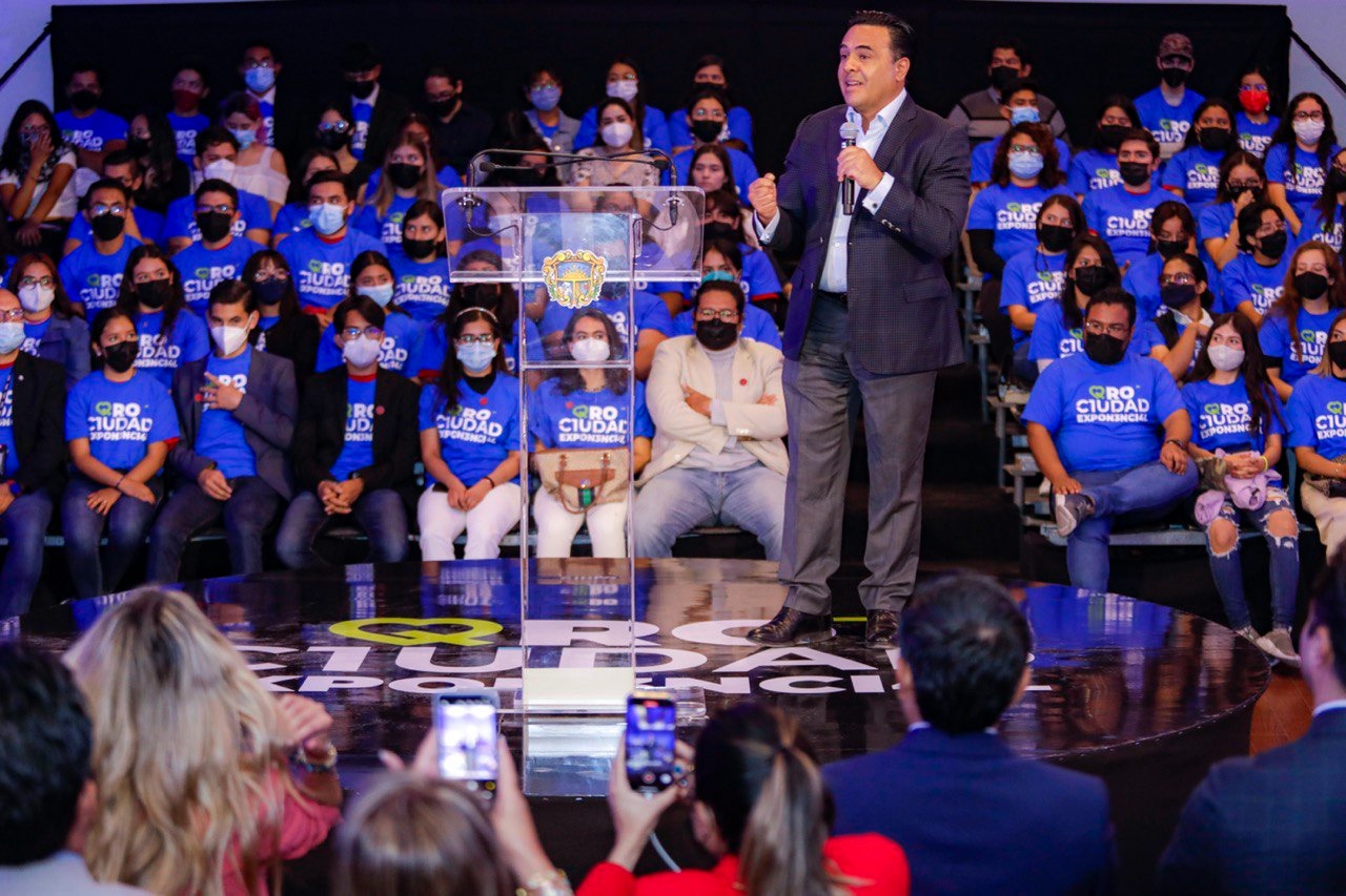 Por la recuperación de la economía local, presenta Luis Nava el programa Qro. Ciudad Expon3nci4l