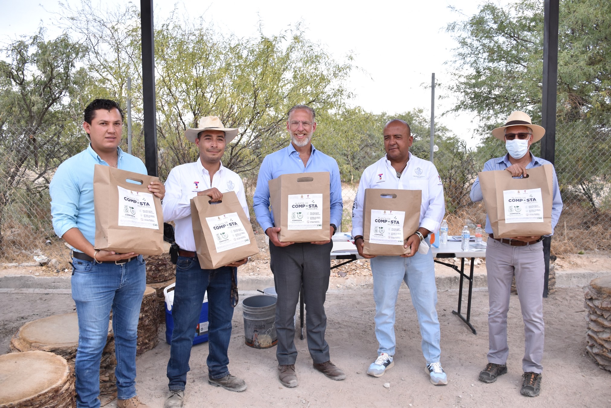 Visita SEDESU relleno sanitario y planta de compostaje de Tequisquiapan