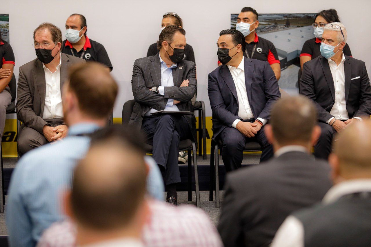 Luis Nava asiste a inauguración del Centro de Maquinados para Norteamérica de la Empresa Bombardier