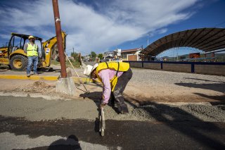 Supervisa Gobernador avances de obra de la derivación del Acueducto II a Cadereyta