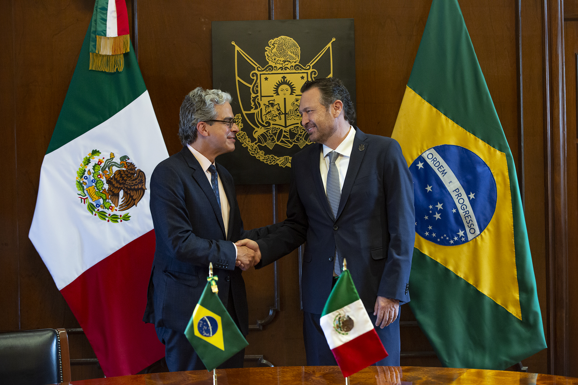 Querétaro y Brasil estrechan relaciones bilaterales