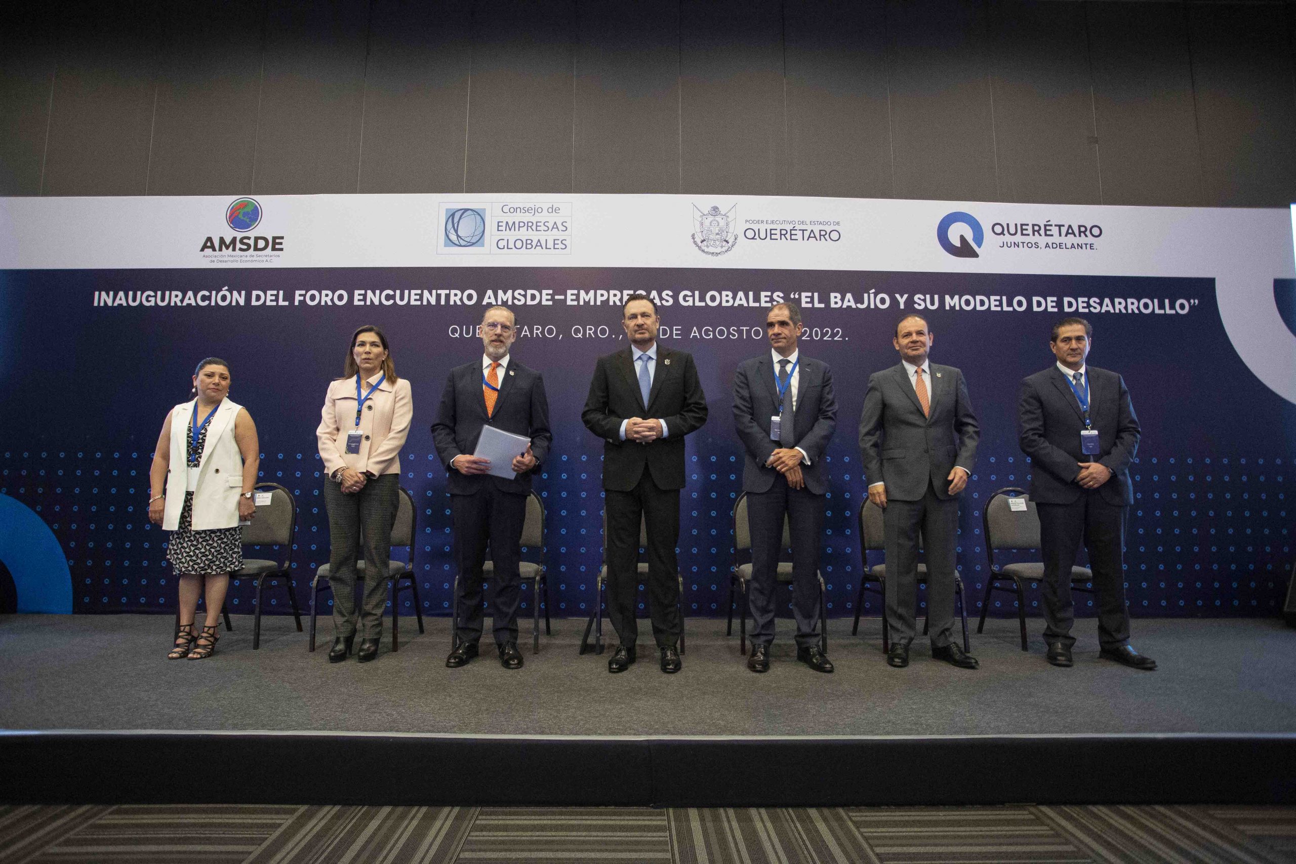 Inaugura Gobernador foro AMSDE – Empresas Globales El Bajío y su Modelo de Desarrollo