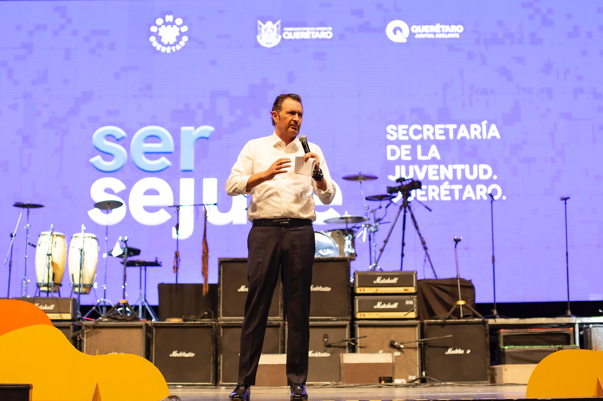 Participa Gobernador en el Festival Ser SEJUVE