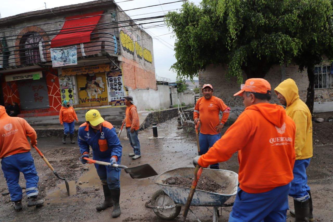 Concluyen trabajos de limpieza y mitigación tras lluvia en el norponiente de la ciudad