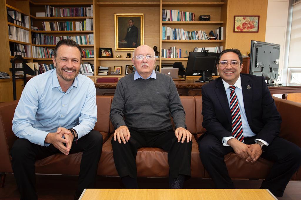 Se reúne Mauricio Kuri con Auditor Superior de la Federación