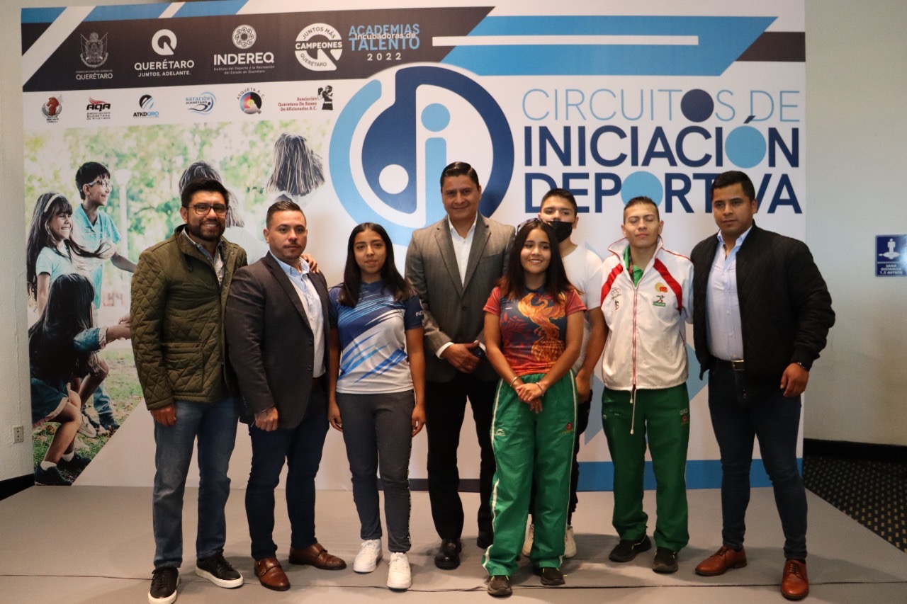 Lanza INDEREQ programa Circuitos de Iniciación Deportiva