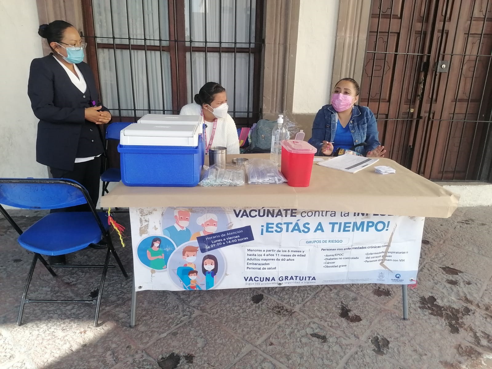 Aplicadas 137 mil 648 dosis de vacuna contra influenza