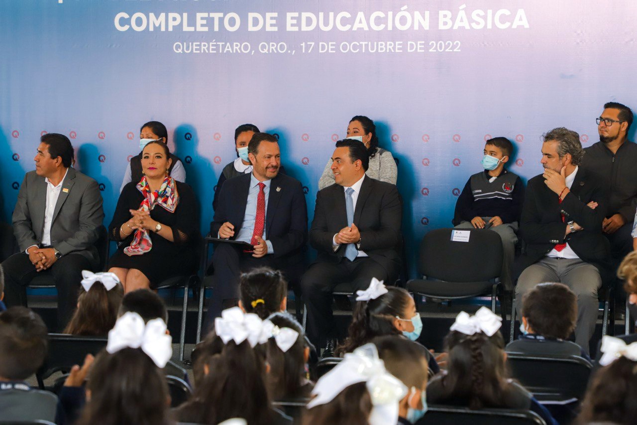 Acompaña Luis Nava el arranque del programa “Contigo, Escuelas de Tiempo Completo”