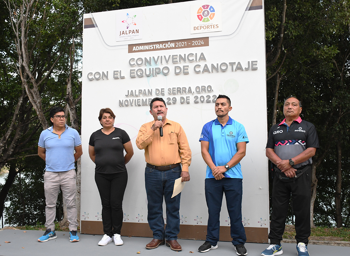 Gobierno Municipal de Jalpan Reconoció la Buena Representación de Jalpan en la XXX Regata de Canotaje en Tuxpan 2022