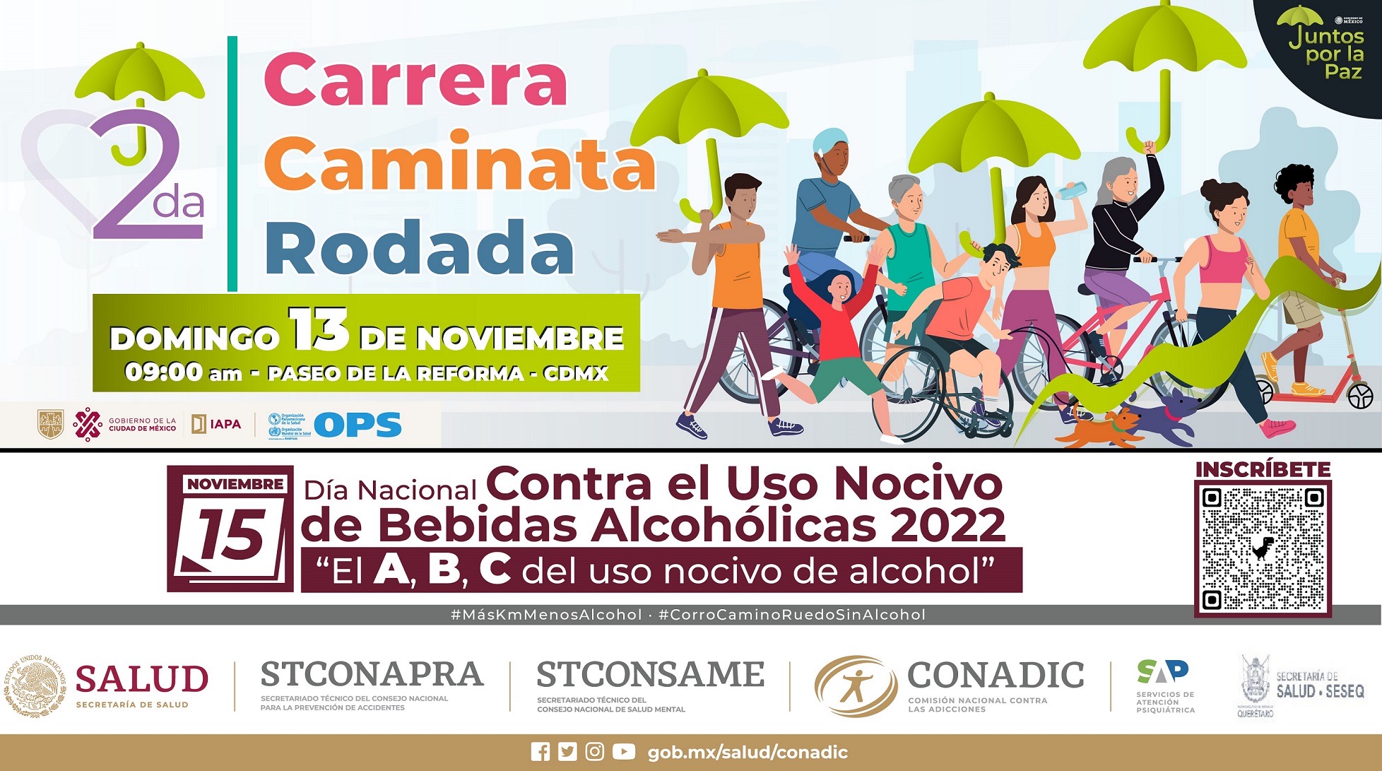 Invita SESA a Carrera Virtual Contra el Uso Nocivo de Bebidas Alcohólicas