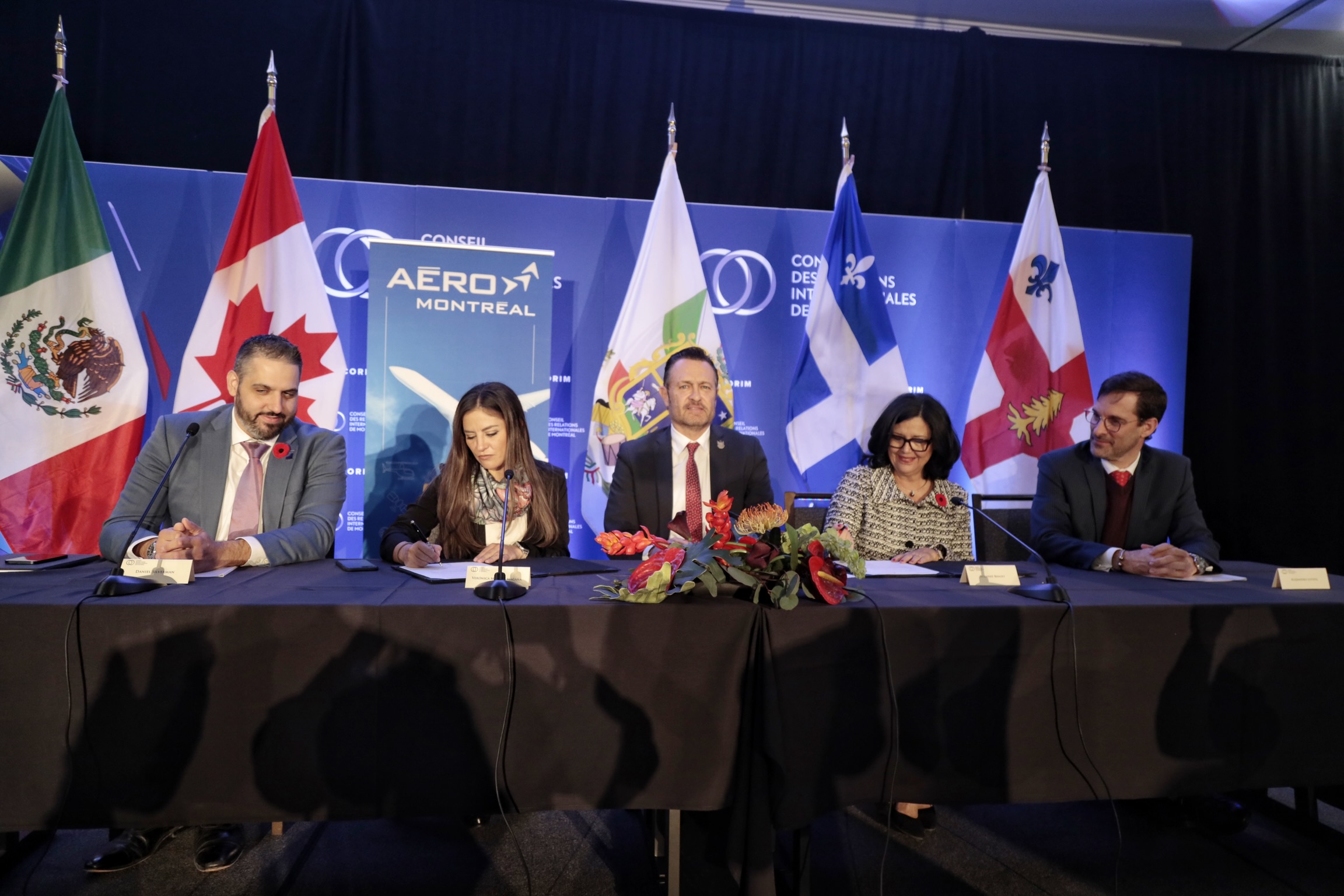 Aeroclúster de Querétaro y AeroMontreal firman Memorándum de Entendimiento