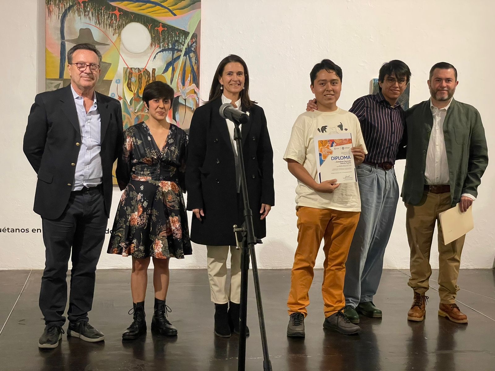 Entrega titular de SECULT Premio Bienal Nacional de Pintura 2022