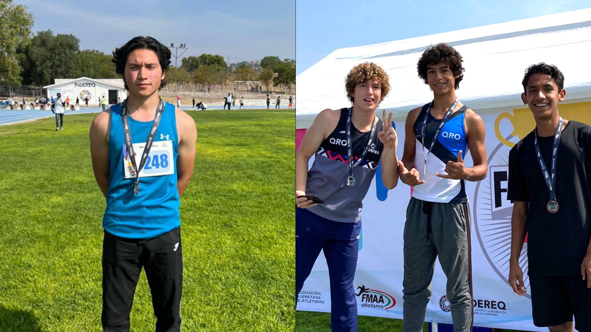 Atletas de UPQ obtienen oro y plata en Festival Universitario de Atletismo