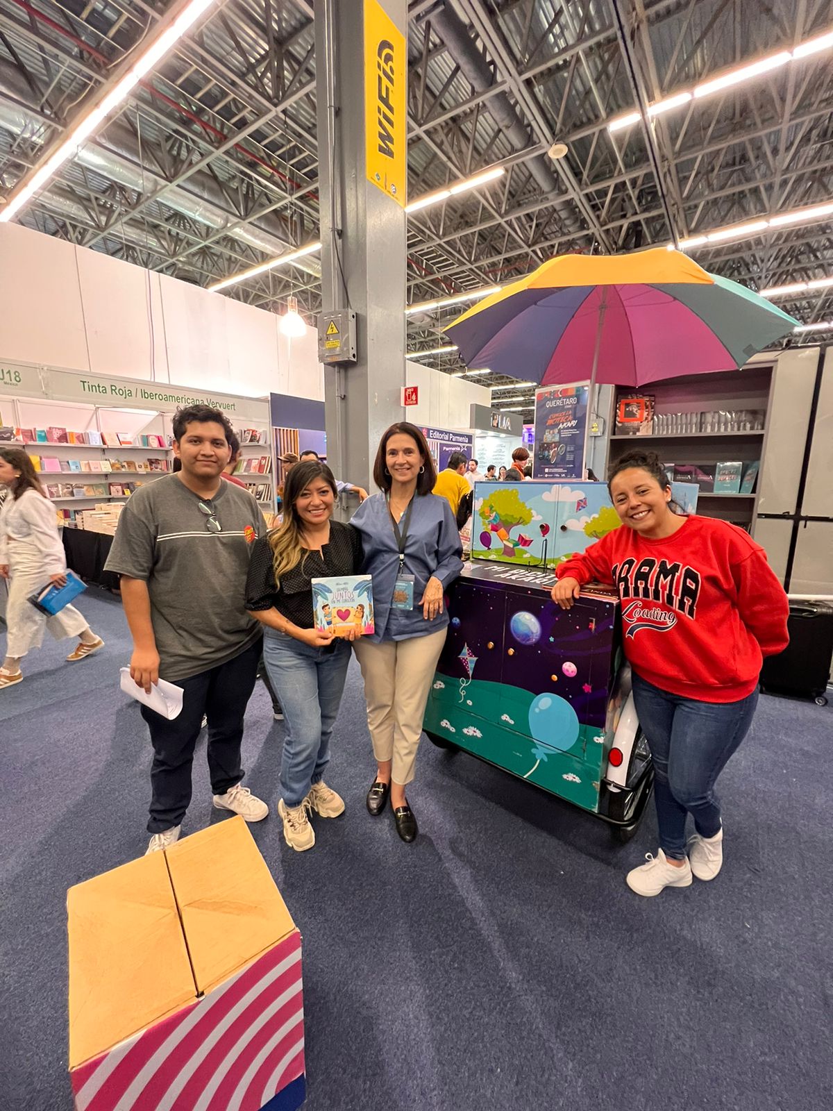 La Biciteca Akari representó a Jalpan en la Feria Internacional de Libro en Guadalajara