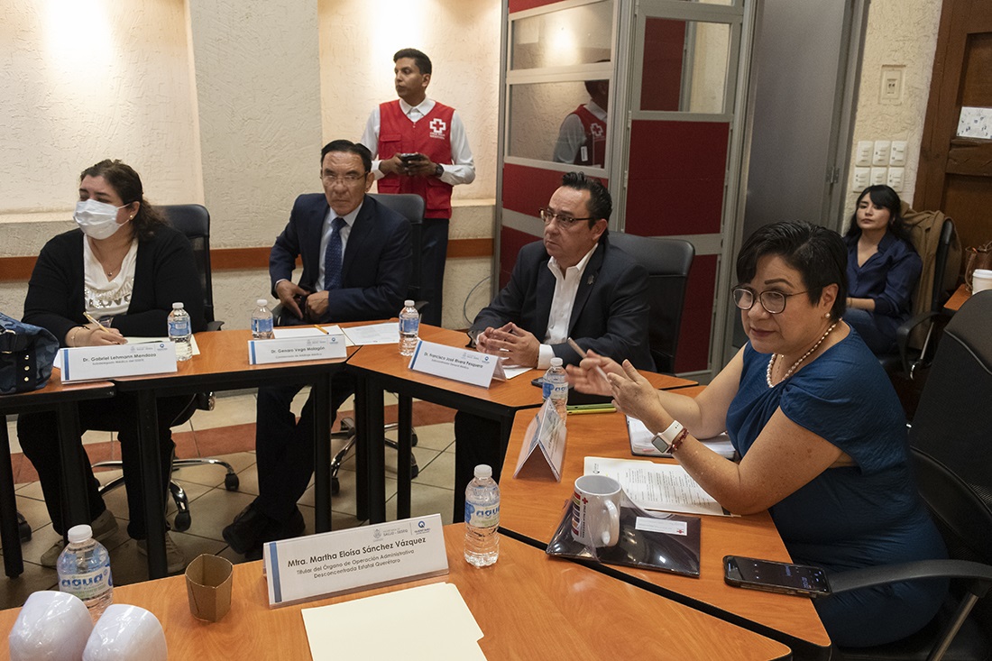 Encabeza secretaria de Salud sesión del Comité Estatal de Calidad en Salud