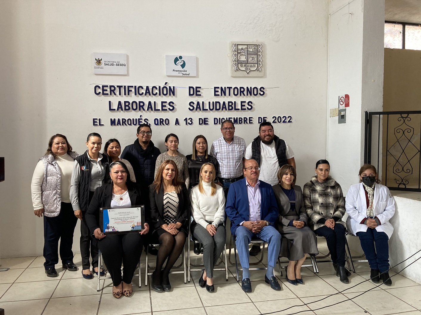 Certifica SESA Entornos Laborales Saludables en El Marqués