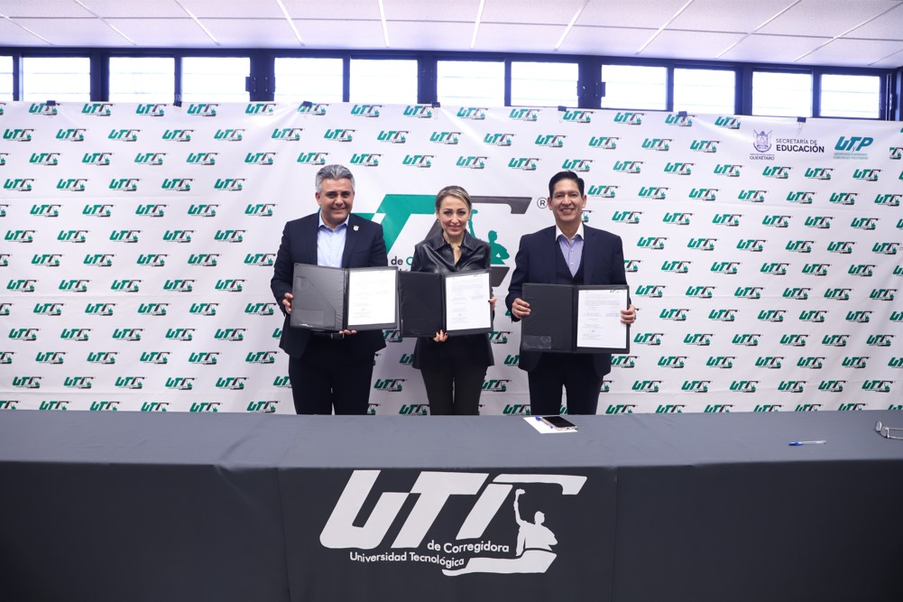 Firman convenio de colaboración UTC, Secretaría de Educación y Secretaría de Finanzas
