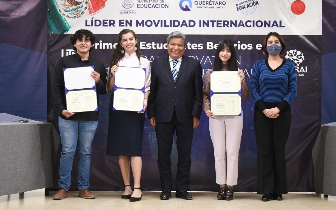 Estudiantes UTEQ desarrollan proyectos de tecnología 4.0 en Japón