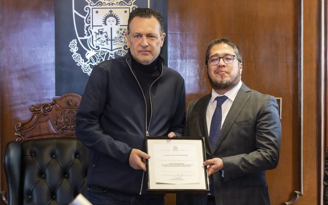 Designa Gobernador a nuevo Director del CQCIAS